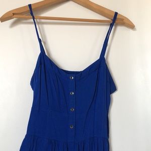 Royal Blue Skater Dress